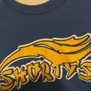 Size L blue Mens Shortys shirt